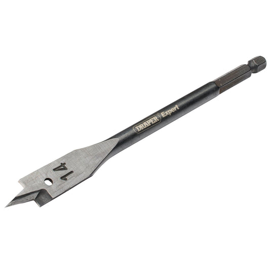 Draper 54555 Expert Flat Wood Bit 14 x 150mm Draper