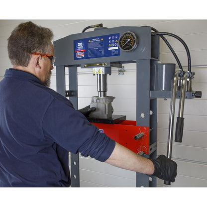 Sealey YK30F Premier Hydraulic Floor Type Press 30 Tonne Sealey