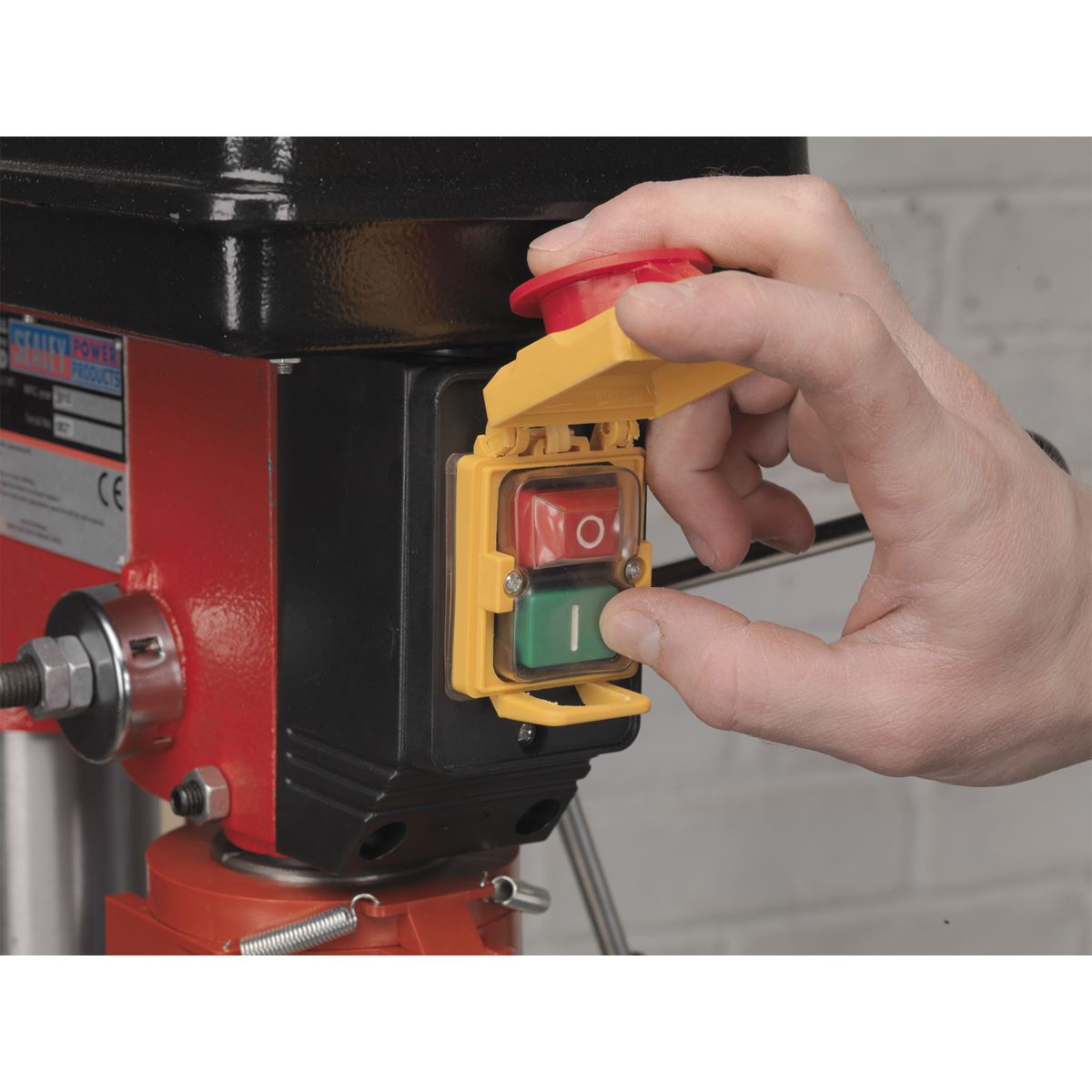 Sealey GDM140F Pillar Drill Floor 12-Speed 370W/230V Sealey