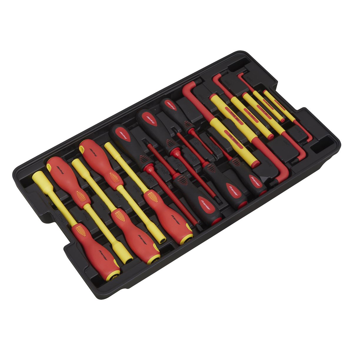 Sealey AK7938 1000V Insulated Tool Kit 3/8"Sq Drive 50pc Sealey