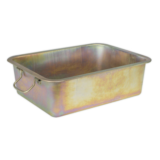 Sealey DRPM4 Metal Drain Pan 20L Sealey