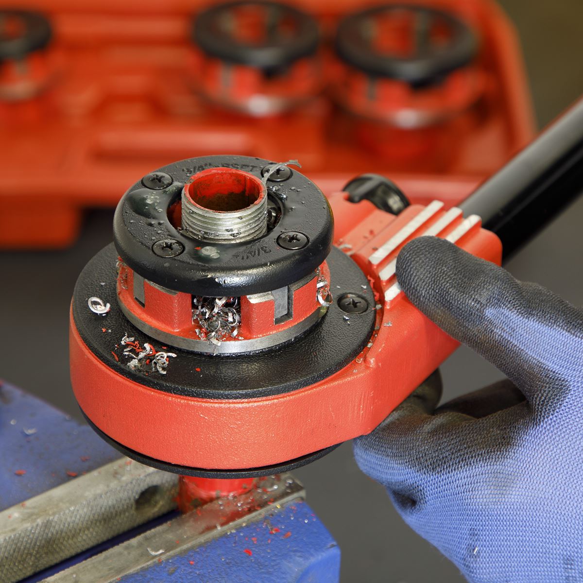 Sealey PTK991 Pipe Threading Kit 1/2" - 1-1/4"BSPT Sealey