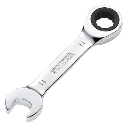 Draper 27866 HI-TORQ® Metric Stubby Ratchet Combination Spanner 11mm Draper