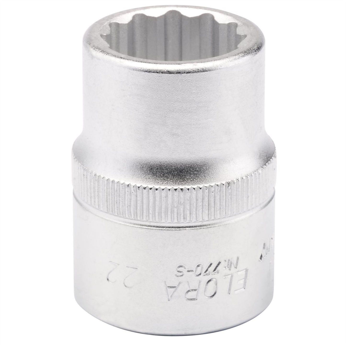 Elora 00707 Bi-Hexagon Socket 3/4" Sq. Dr. 22mm Elora