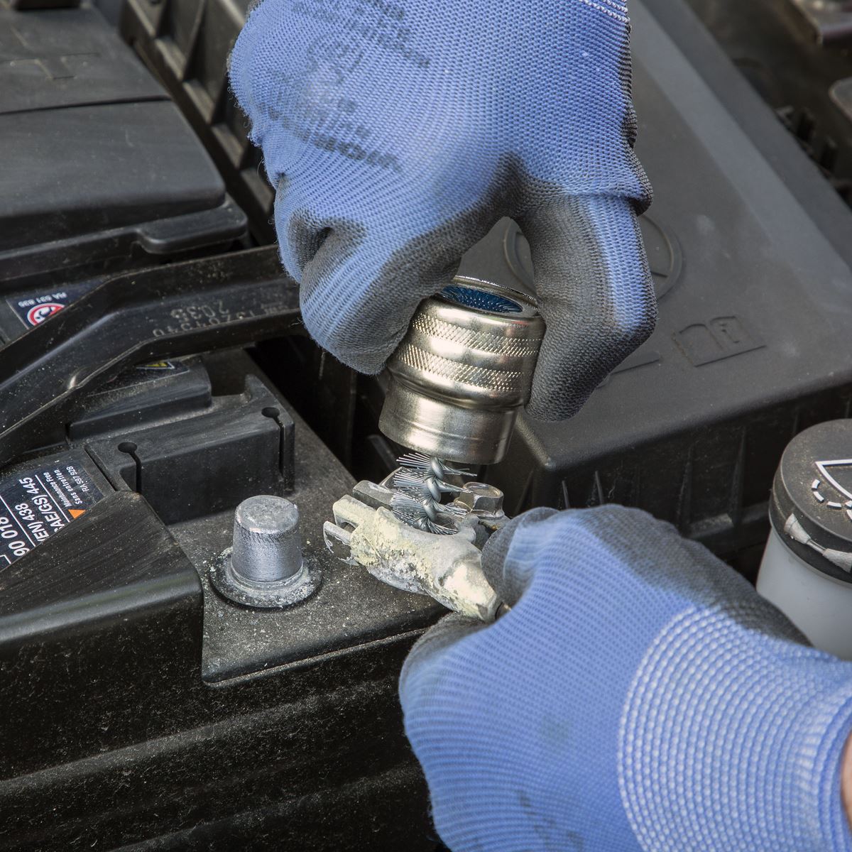 Sealey AK417 Battery Post & Terminal Cleaner Sealey