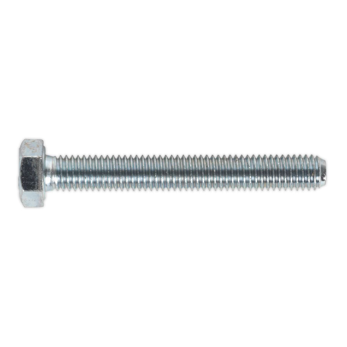 Sealey SS860 HT Setscrew M8 x 60mm 8.8 Zinc Pack of 50 Sealey