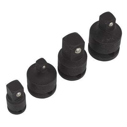 Sealey AK5523 Impact Socket Adaptor Set 4pc Sealey