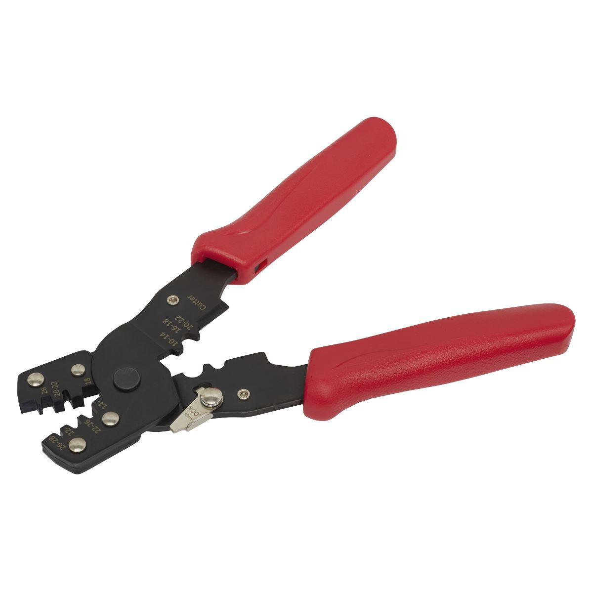 Sealey AK3850 Non-Ratcheting Crimping Tool Insulated/Non-Insulated Terminals Sealey