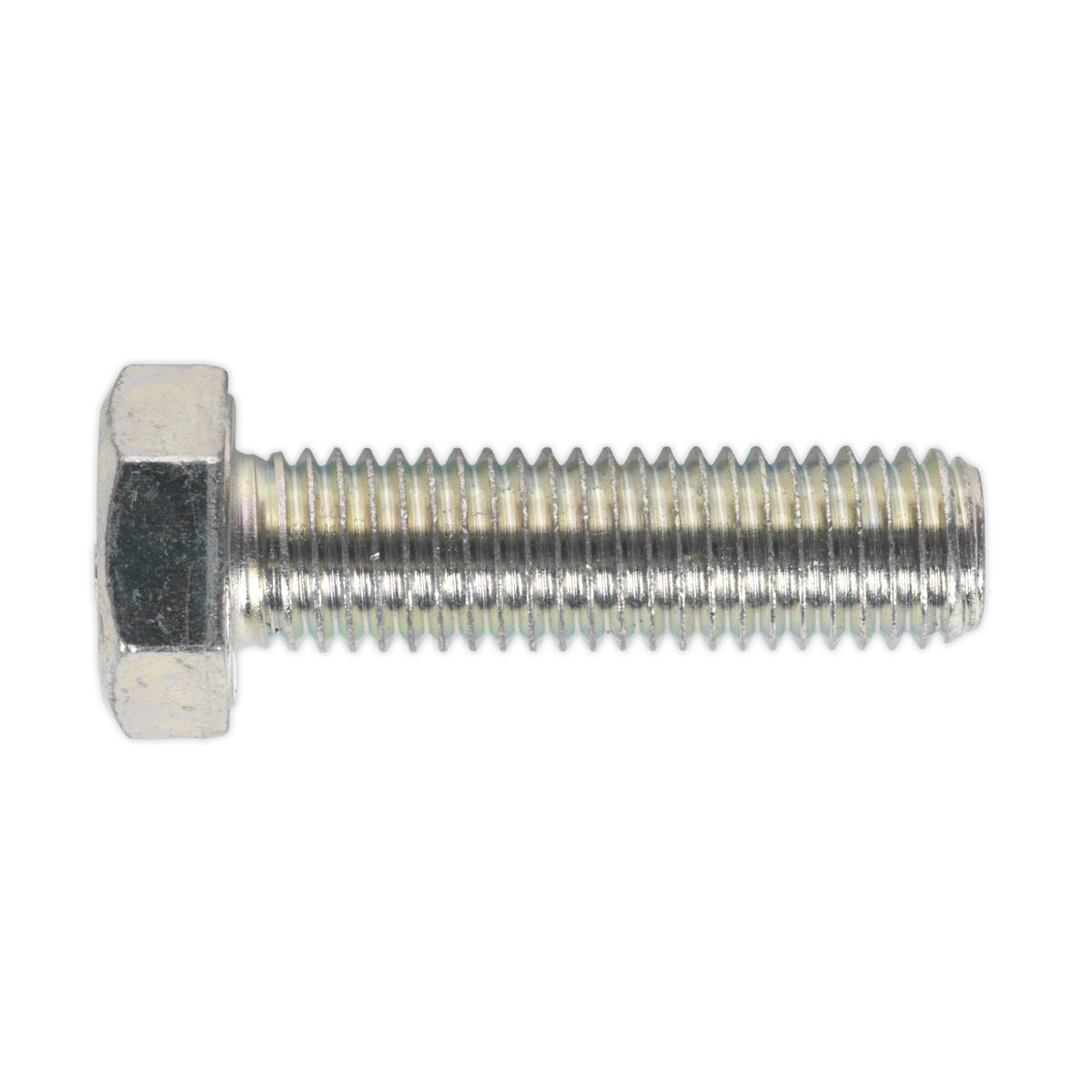 Sealey SS1450 HT Setscrew M14 x 50mm 8.8 Zinc Pack of 10 Sealey