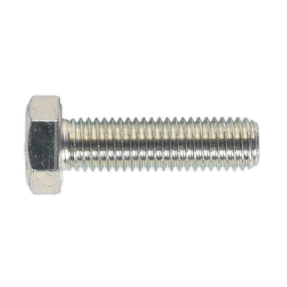 Sealey SS1450 HT Setscrew M14 x 50mm 8.8 Zinc Pack of 10 Sealey