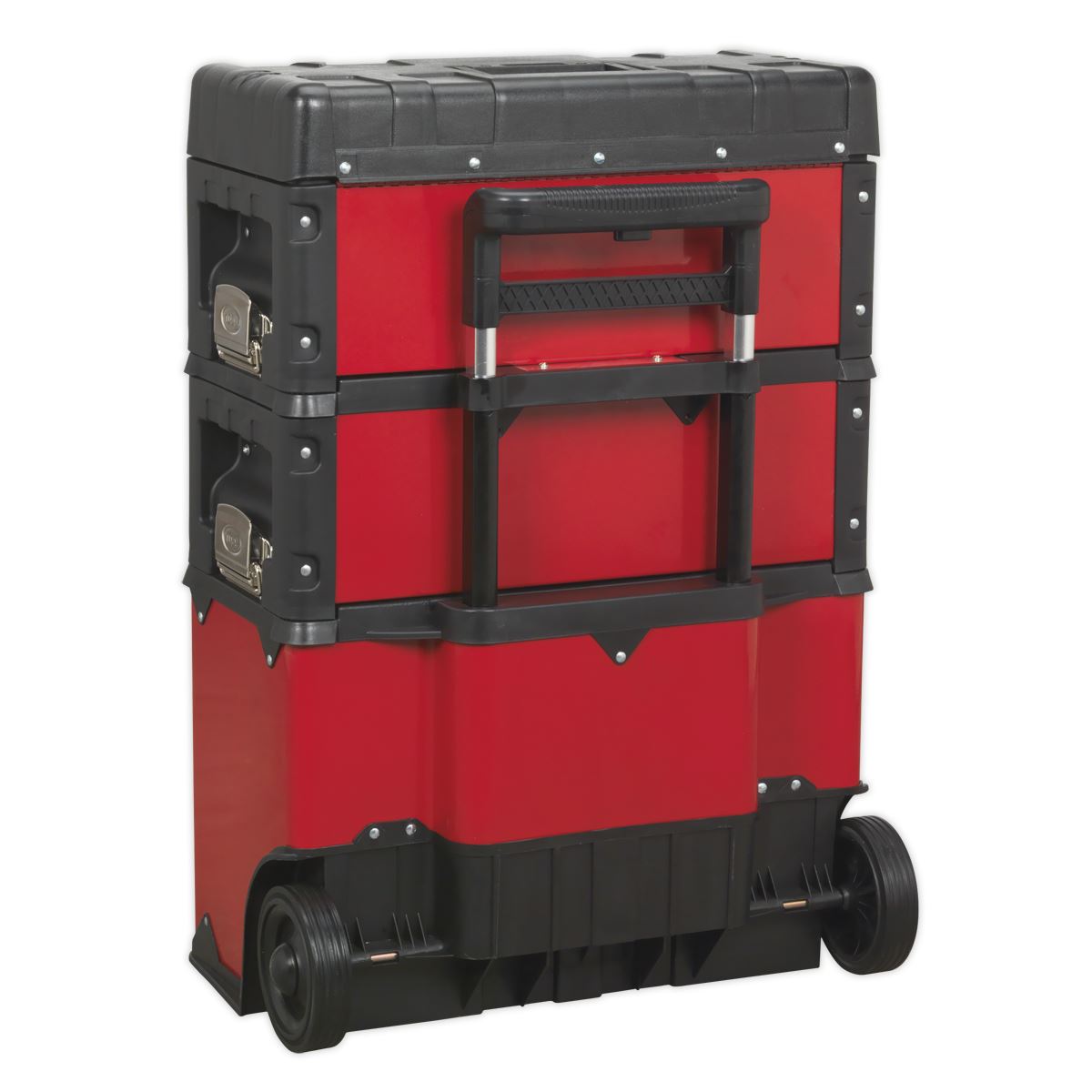 Sealey AP548 Mobile Steel/Composite Toolbox - 3 Compartment Sealey
