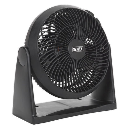 Sealey SFF08 Desk/Floor Fan 3-Speed 8" 230V Sealey