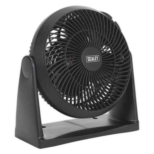 Sealey SFF08 Desk/Floor Fan 3-Speed 8" 230V Sealey