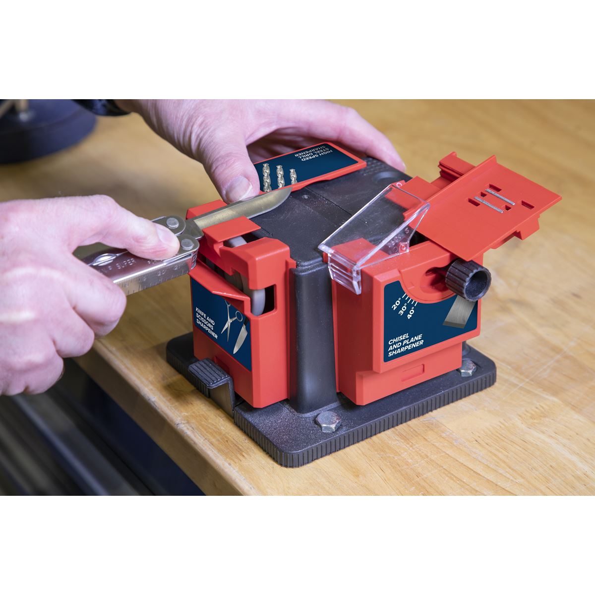 Sealey SMS2004 Multipurpose Sharpener - Bench Mounting 65W Sealey