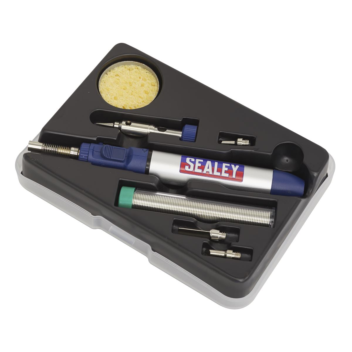Sealey AK2953 Micro Butane Torch Kit 7pc Sealey