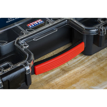 Sealey APAS10R Parts Storage Case with Fixed & Removable Compartments Sealey