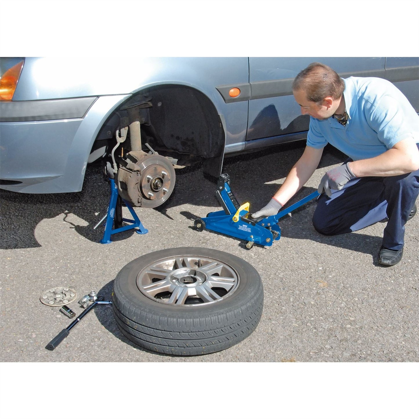 Draper 27634 Trolley Jack 2 Tonne Draper