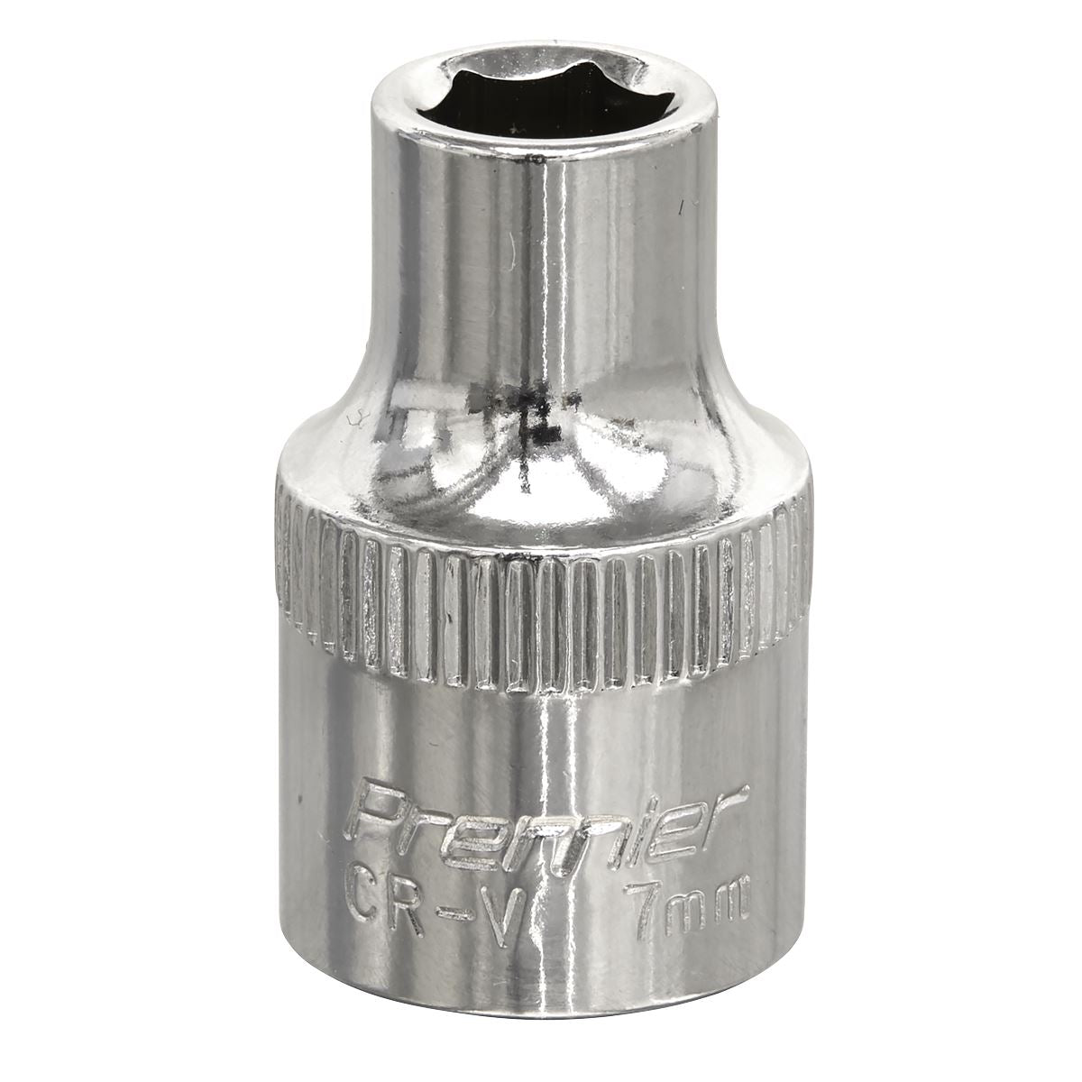 Sealey SP3807 WallDrive® Socket 7mm 3/8"Sq Drive Fully Polished Sealey