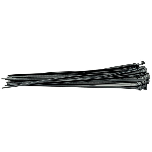 Draper 70397 Cable Ties 4.8 x 300mm Black Pack of 100 Draper