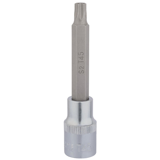 Draper 16316 TX-STAR® Socket Bit 1/2" Sq. Dr. T45 x 100mm Draper