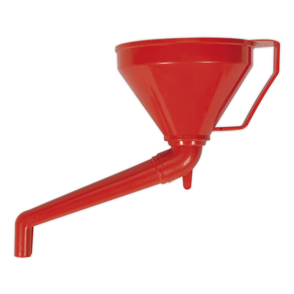 Sealey F16 Funnel with Fixed Offset Spout & Filter Medium Ø160mm Sealey