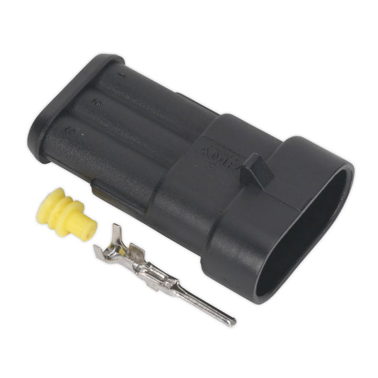 Sealey SSC3M Superseal Male Connector 3-Way Pack of 5 Sealey