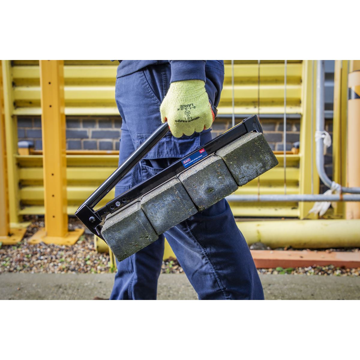Sealey SR702 Brick Carrier  Lifting Tongs Sealey