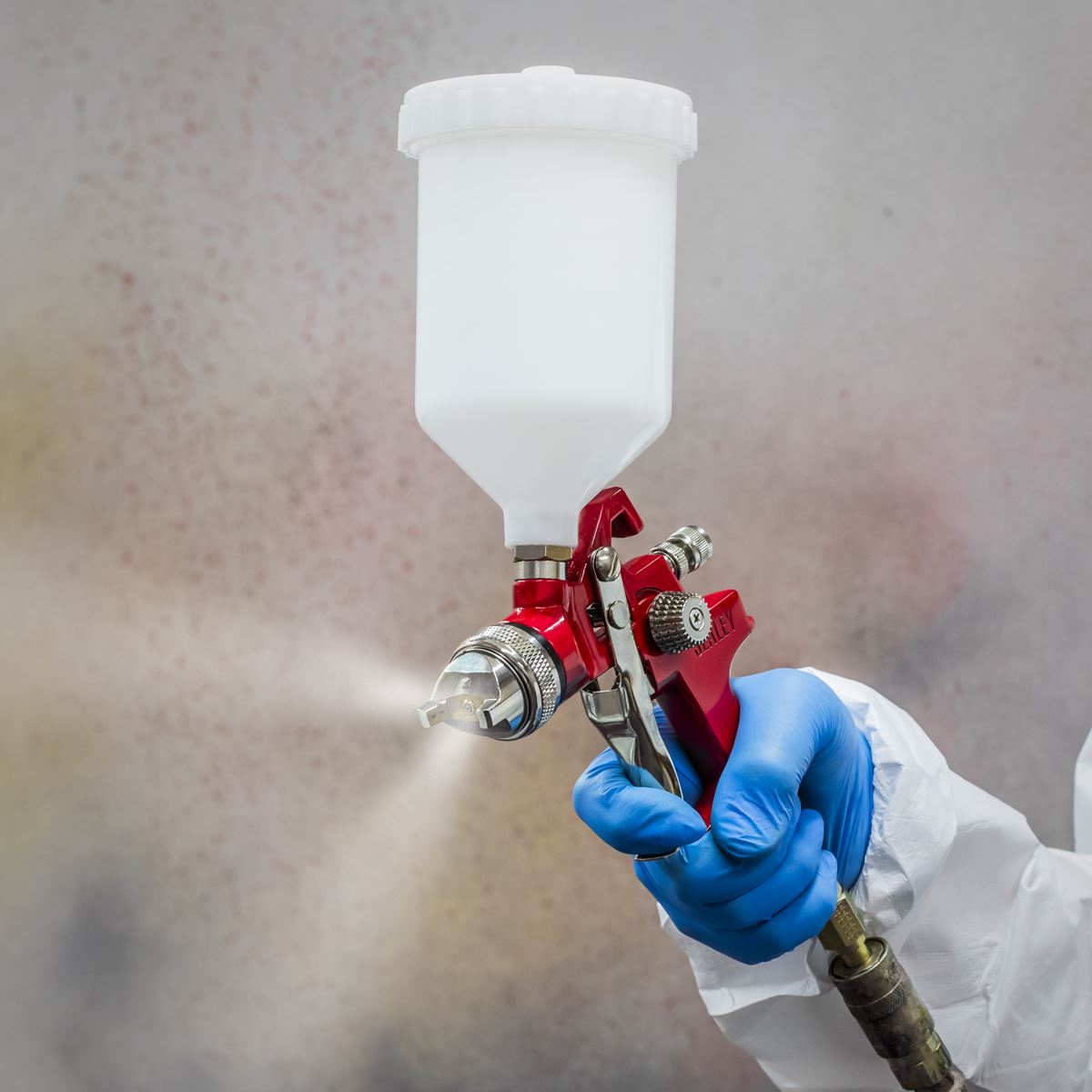 Sealey HVLP741 HVLP Gravity Feed Spray Gun - 1.3mm Set-Up Sealey