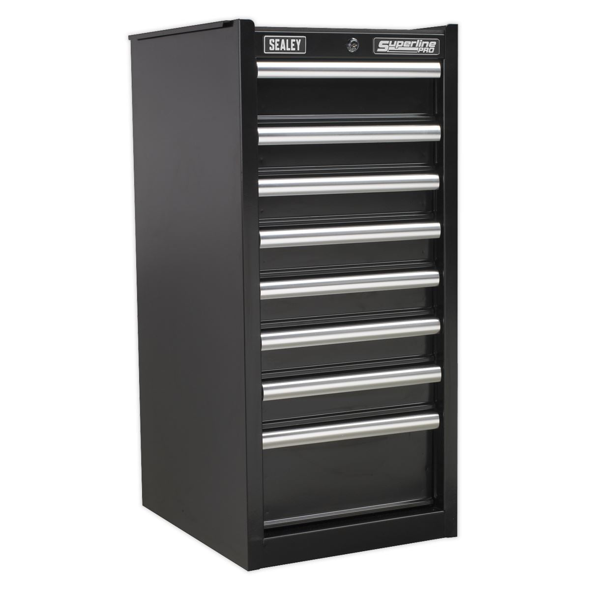Sealey AP33589B Hang-On Chest 8 Drawer with Ball-Bearing Slides - Black Sealey