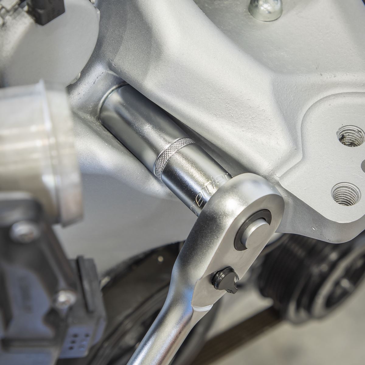 Sealey AK7925 Socket Set 1/2"Sq Drive 40pc - Metric/Imperial - Premier Platinum Sealey