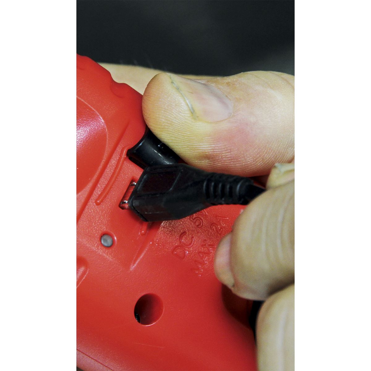 Sealey LED3602R Rechargeable 360° Inspection Light 4W & 3W SMD LED Red Lithium-ion Sealey