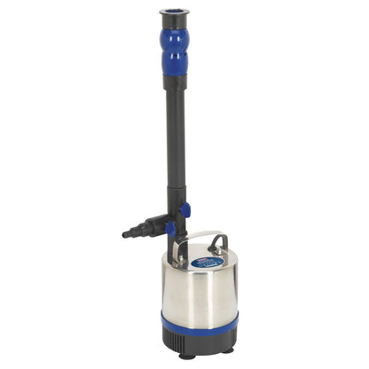 Sealey WPP3600S Submersible Pond Pump Stainless Steel 3600L/hr 230V Sealey