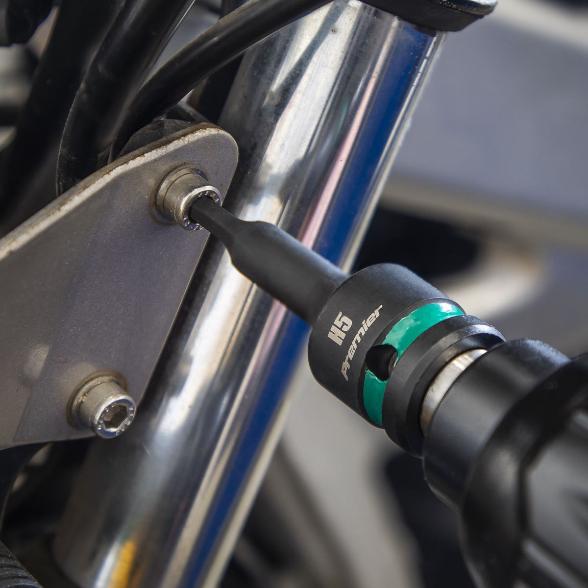 Sealey AK56001 Hex Impact Socket Bit Set 8pc 1/2"Sq Drive Sealey