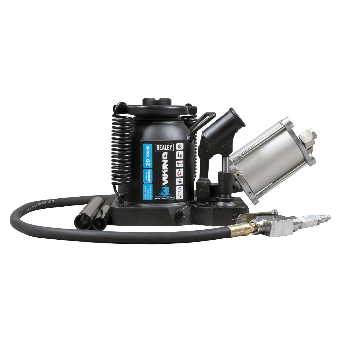 Sealey AM20SLE Viking Manual/Air Hydraulic Bottle Jack 20 Tonne Sealey