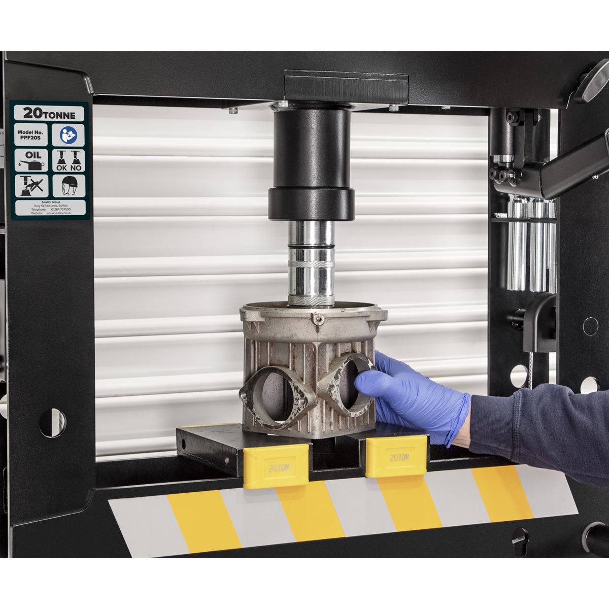 Sealey PPF20S Viking Floor Type Hydraulic Press 20 Tonne Sealey