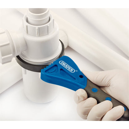 Draper 43863 Soft Grip Strap Wrench Set 2 Piece Draper