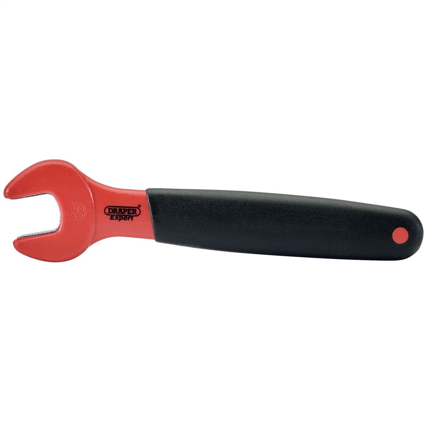 Draper 99473 VDE Approved Fully Insulated Open End Spanner 15mm Draper