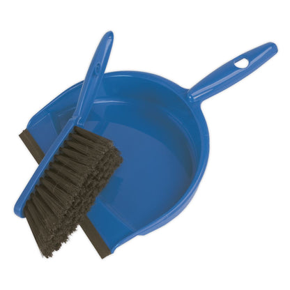 Sealey BM04 Dustpan & Brush Set Composite Sealey