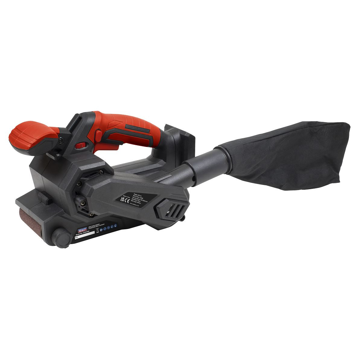 Sealey CP20VBS Cordless Belt Sander 20V SV20 Series 76mm - Body Only Sealey