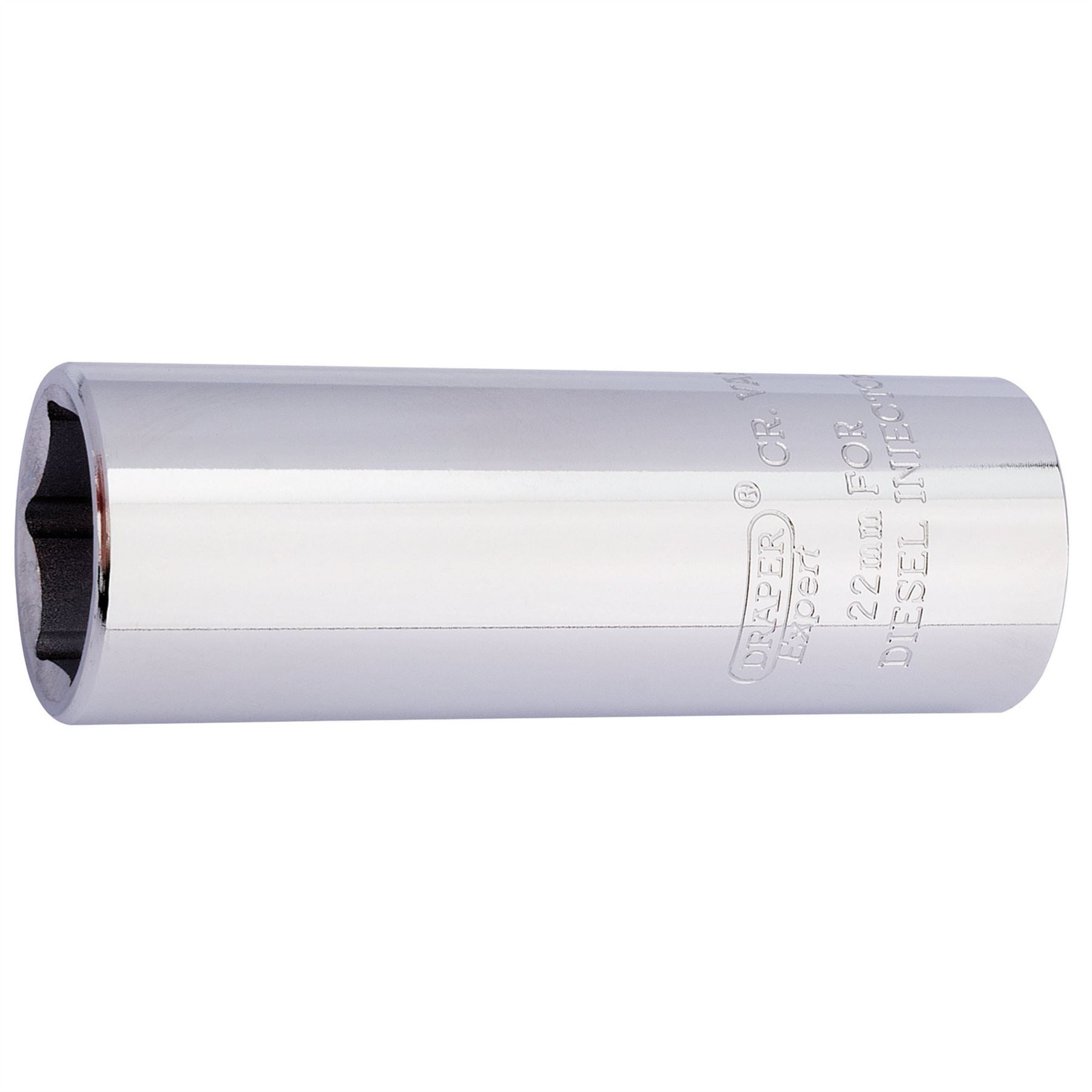 Draper 39046 Diesel Injector Socket 1/2" Sq. Dr. 22mm Draper
