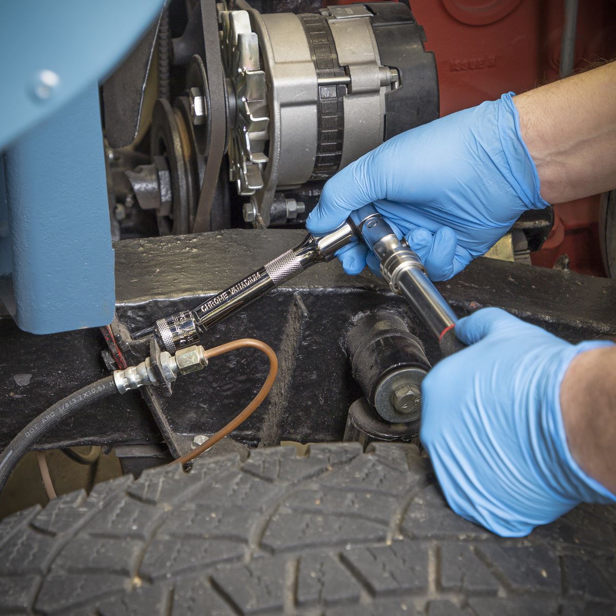 Sealey AK768 Wobble Extension Bar Set 5pc 1/2"Sq Drive Sealey