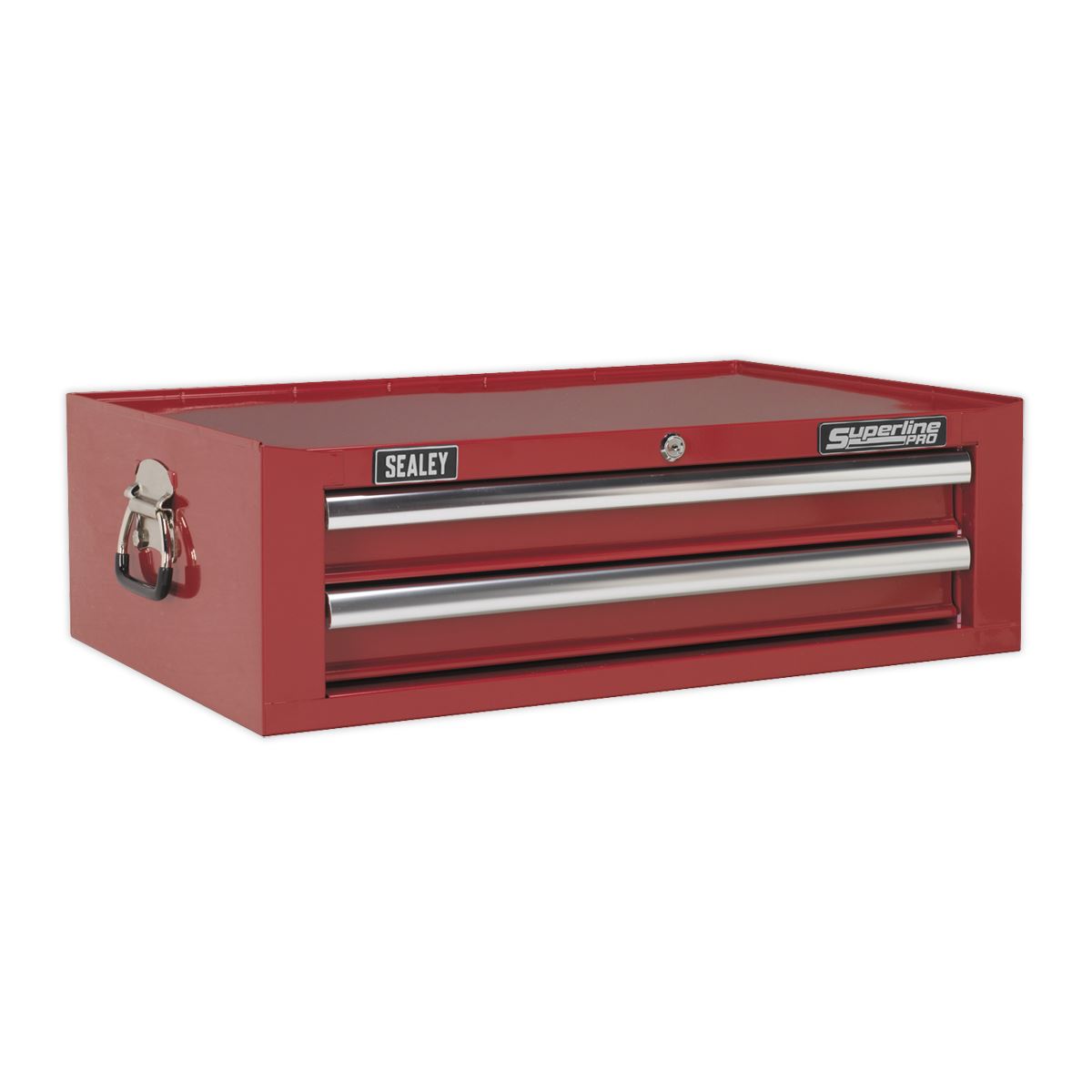 Sealey TBTPCOMBO1 Tool Chest Combination 14 Drawer with Ball-Bearing Slides - Red & 446pc Tool Kit Sealey