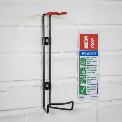 Sealey SDPE01 Fire Extinguisher 1kg Dry Powder Sealey