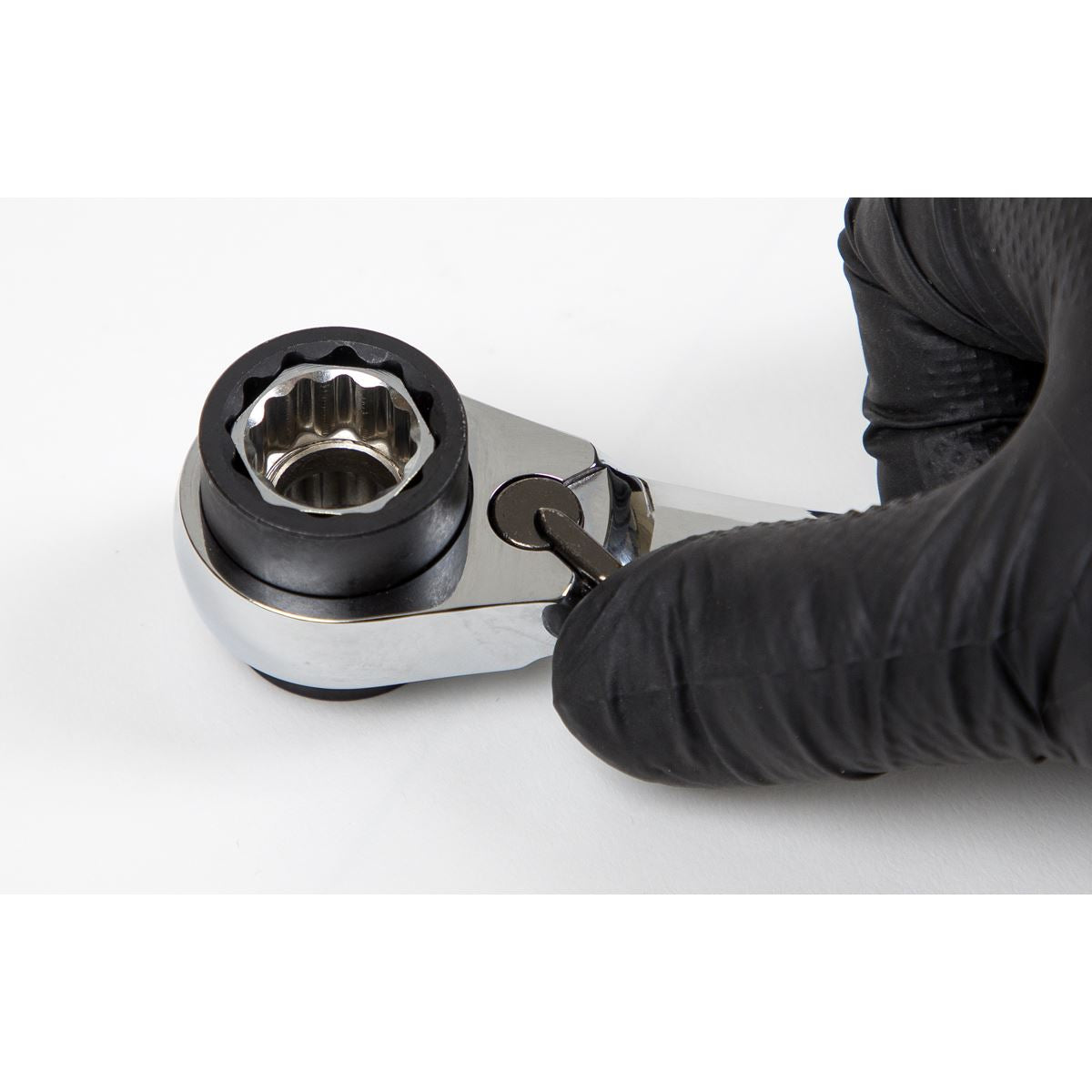 Sealey AK6391 Ratchet Ring Spanner 8-in-1 Reversible Metric Sealey