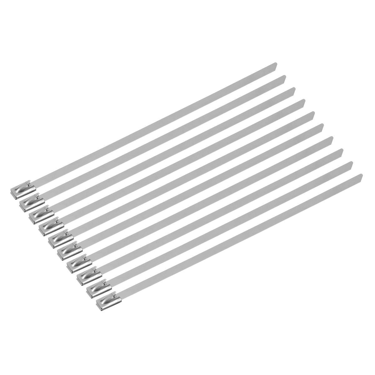 Sealey CTSS150 Stainless Steel Cable Tie 150mm x 4.6mm - Pack of 100 Sealey