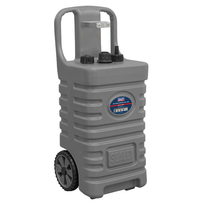 Sealey DT55G Mobile Dispensing Tank - Grey 55ltr Sealey