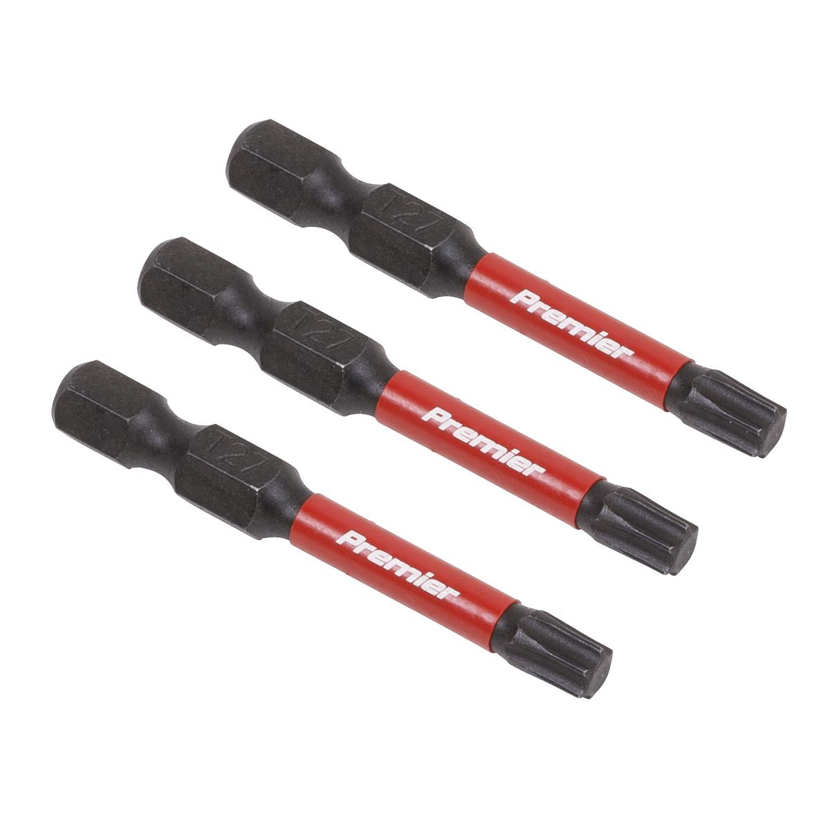 Sealey AK8244 TRX-Star* T27 Impact Power Tool Bits 50mm - 3pc Sealey