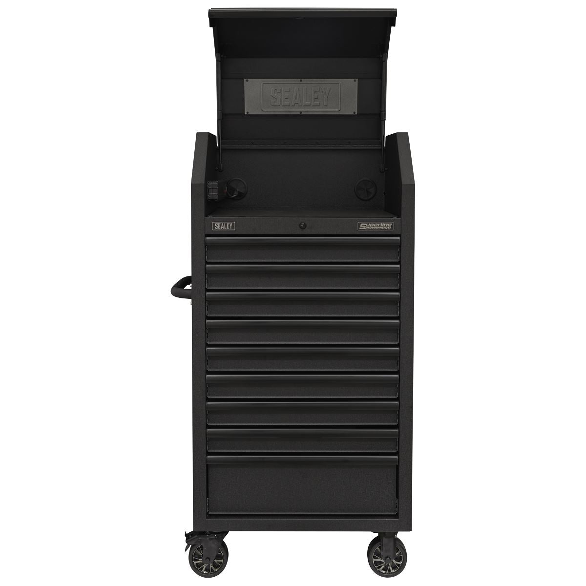 Sealey AP2709BE Tower Cabinet 9 Drawer 690mm with Soft Close Drawers & Power Strip Sealey