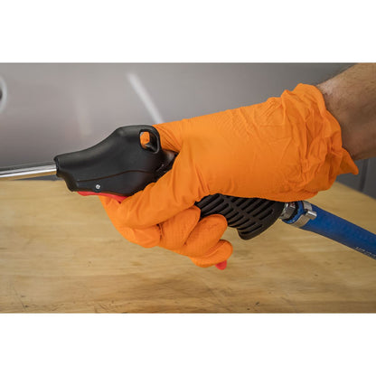 Sealey SA9131 Air Blow Gun 100mm with 1/4"BSP Air Inlet & Safety Nozzle Sealey