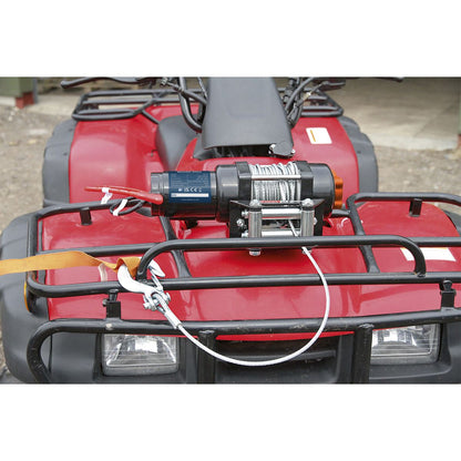 Sealey ATV1135 ATV/Quad Recovery Winch 1135kg (2500lb) Line Pull 12V Sealey